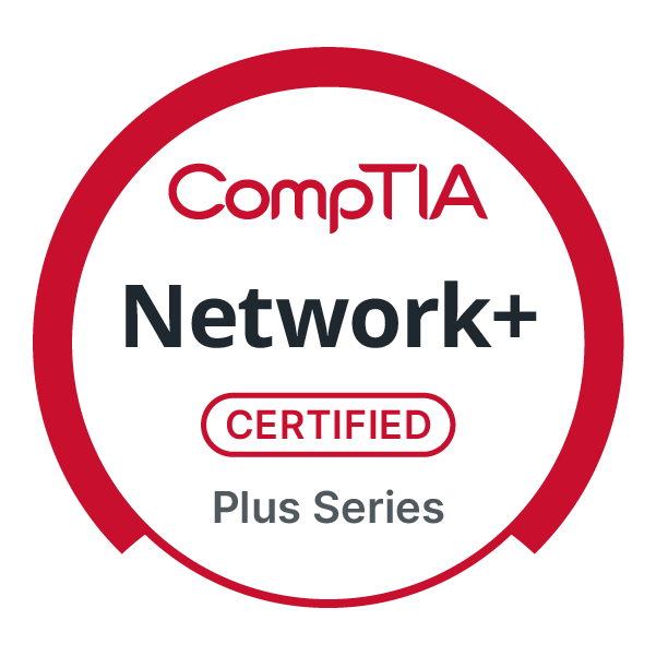 CompTIA Network+ badge